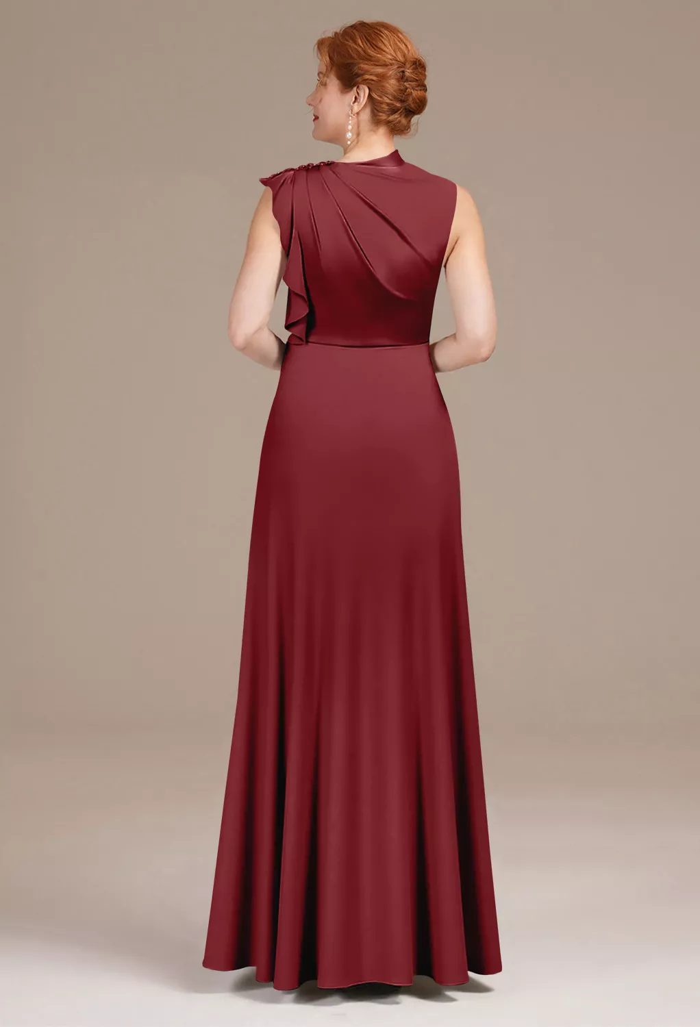 AW Aston Burgundy  Mother of the Bride Dresses